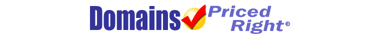 Domains Priced Right